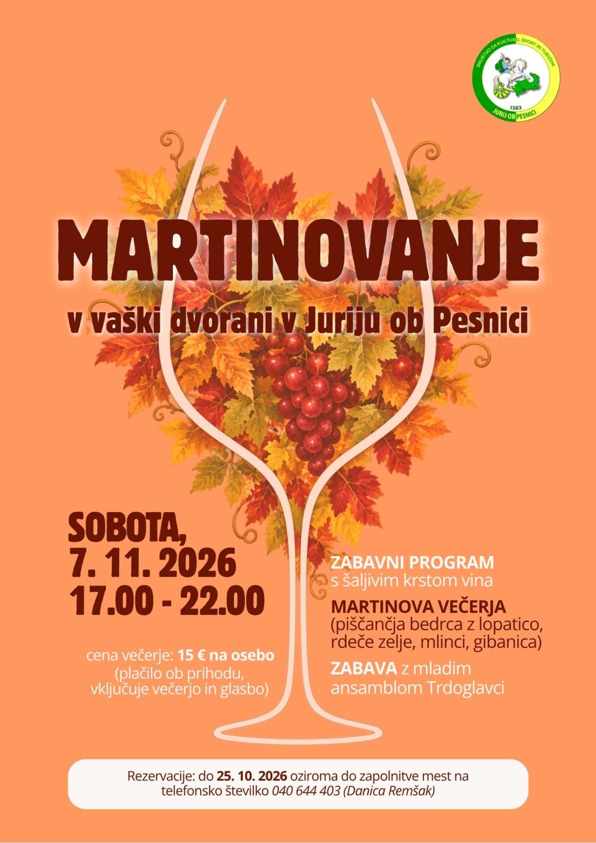 MARTINOVANJE 2026
